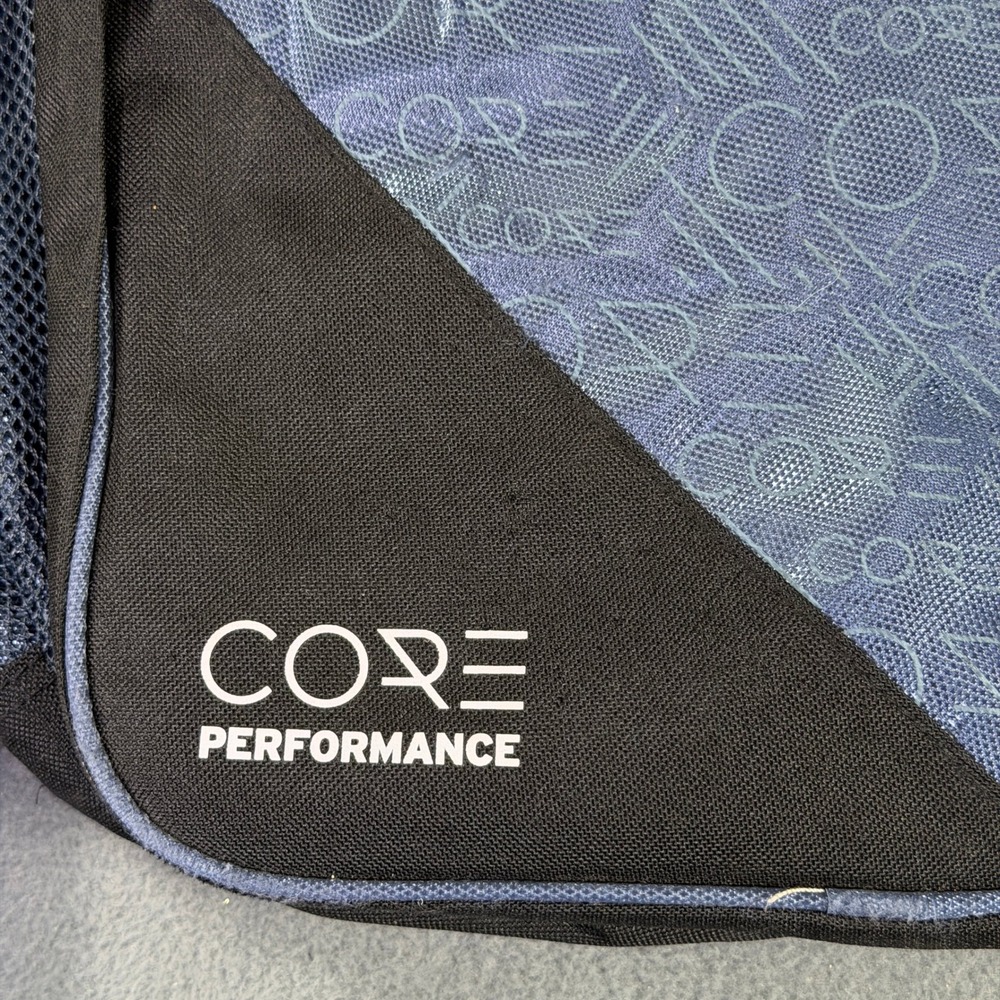 Head Core Performance Backpack Black Blue Tennis Athletic Gym Bag - Picture 2 of 8